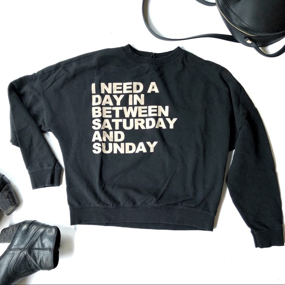 Zara Sweaters - [Zara] Graphic Long Sleeve Tee Size S
